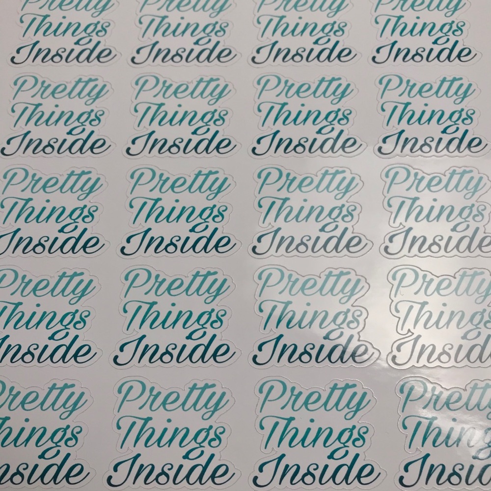 56pc/ 2 pages stickers pretty things inside - Picture 4 of 4